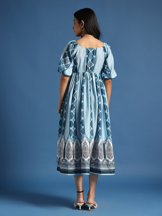 Pure Cotton Casual Wear Shirt With Colorful Embroidered Butties