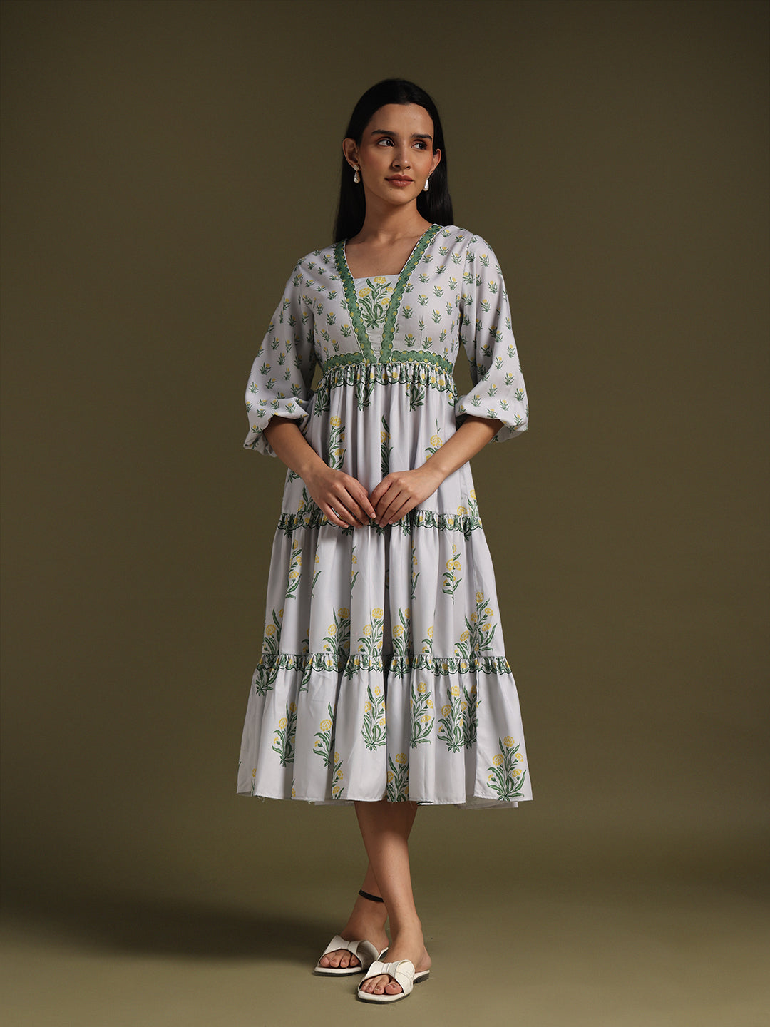 Pure Cotton Casual Wear Shirt With Colorful Embroidered Butties