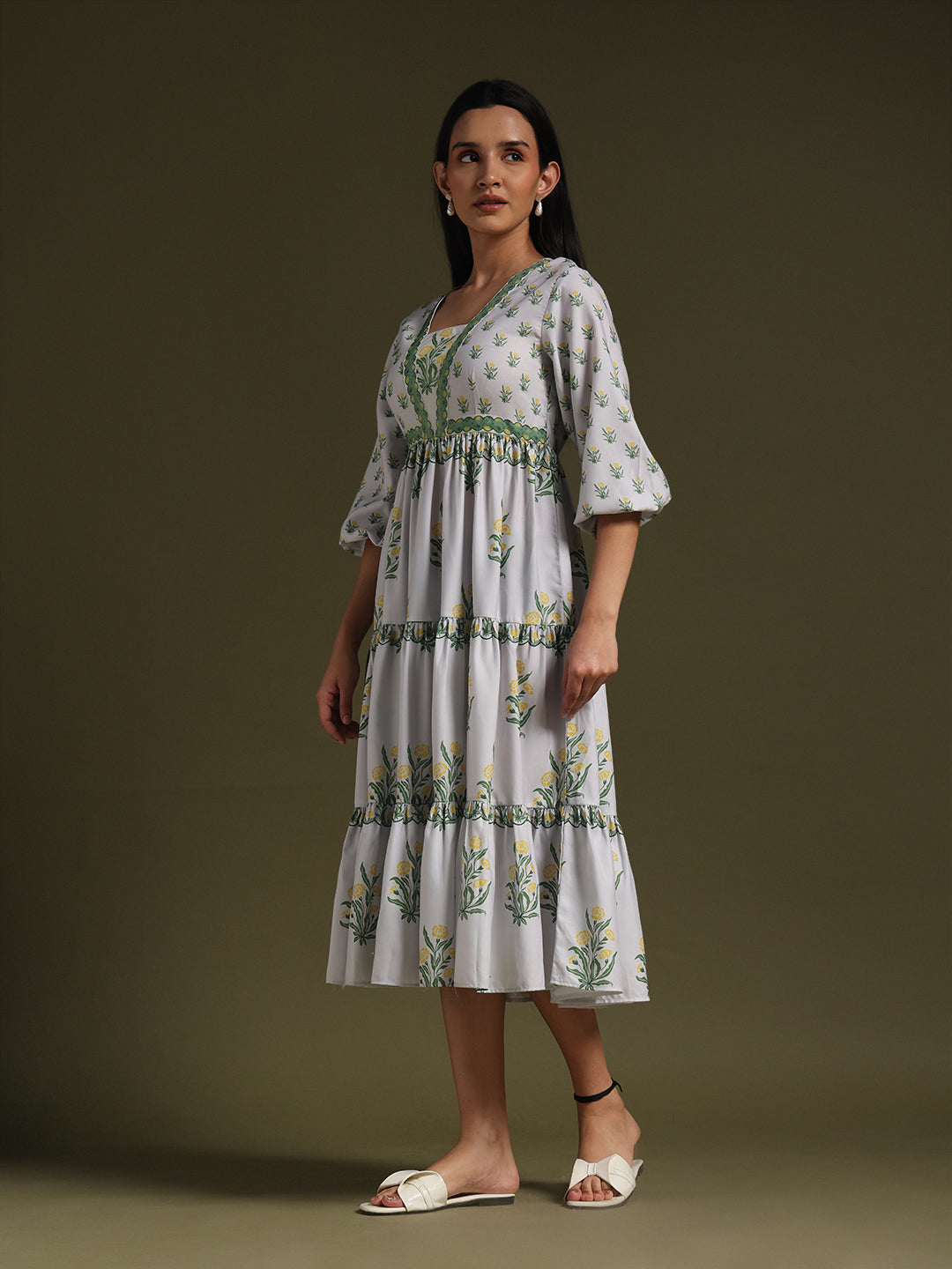 Pure Cotton Casual Wear Shirt With Colorful Embroidered Butties