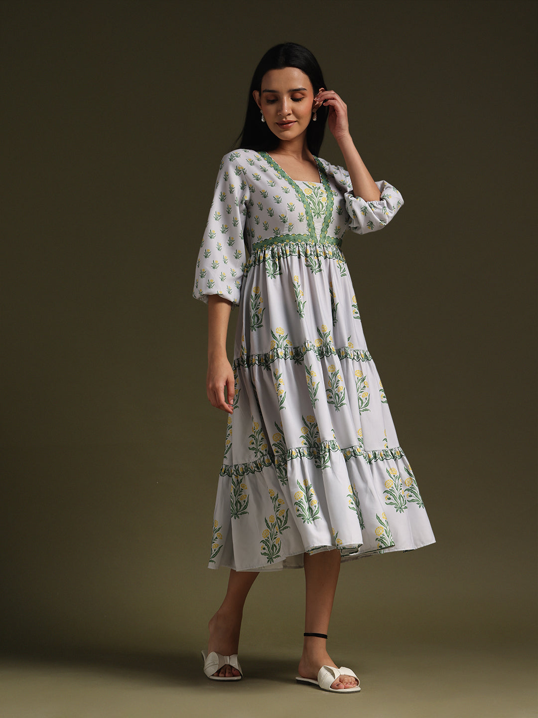 Pure Cotton Casual Wear Shirt With Colorful Embroidered Butties