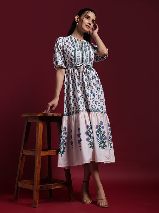 Pure Cotton Casual Wear Shirt With Colorful Embroidered Butties